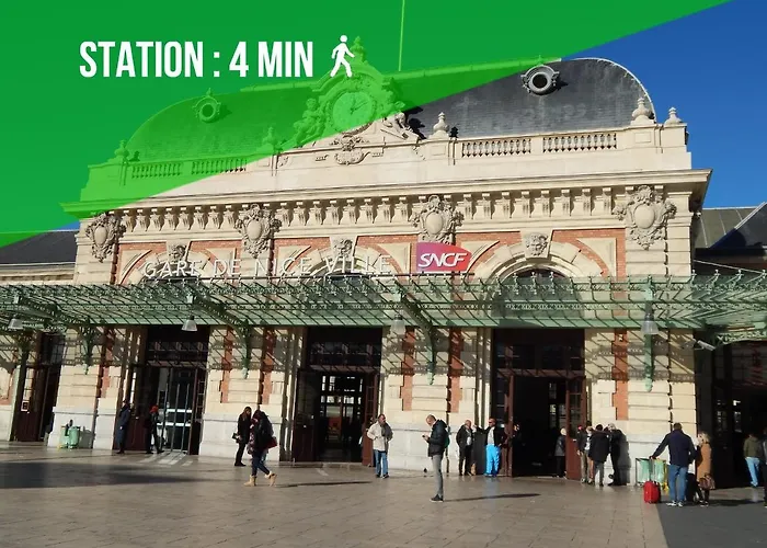 2 Bedroom - Hyper Center - Kitchen - Tramway - Balcony - Air Conditioner - Wifi * Nizza